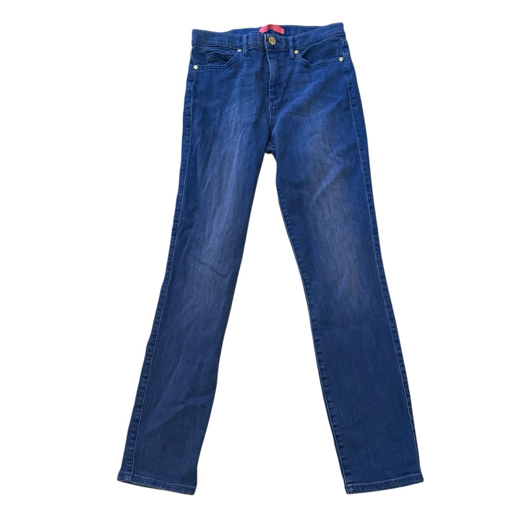 Lilly Pulitzer South Ocean High Rise Skinny Ankle Jeans Size 6